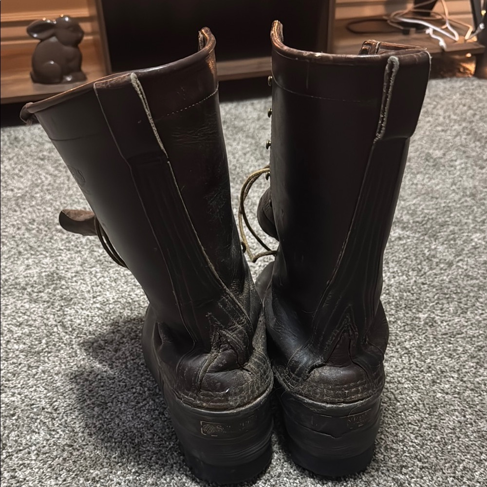 Men's Black Leather Boots